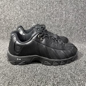 K-Swiss ST329 CMF Sneaker Black Lace Up Mens Size 6.5 NEW